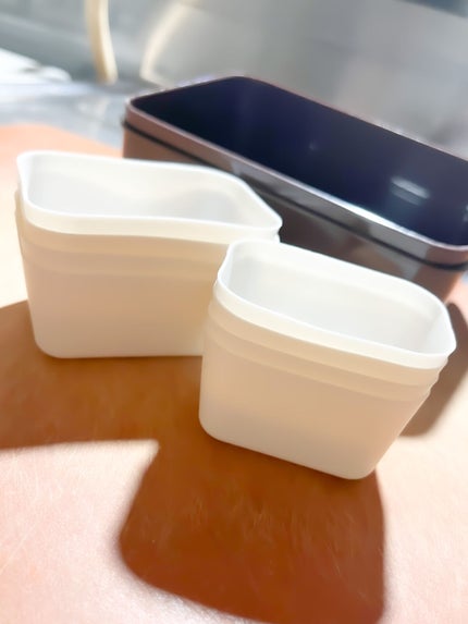 とーこ on LIPS 「3COINS シリコンカップ8個セット白とベージュのシンプルさ..」(4枚目)