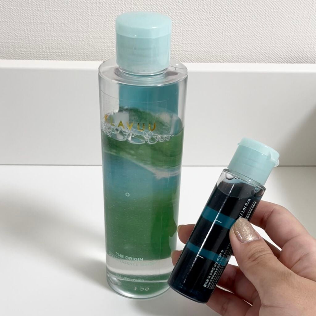 ザ オリジン オーシャン エッセンス ウォーター& ザ オリジン オーシャン ブースター ショット/KLAVUU/化粧水を使ったクチコミ(2枚目)