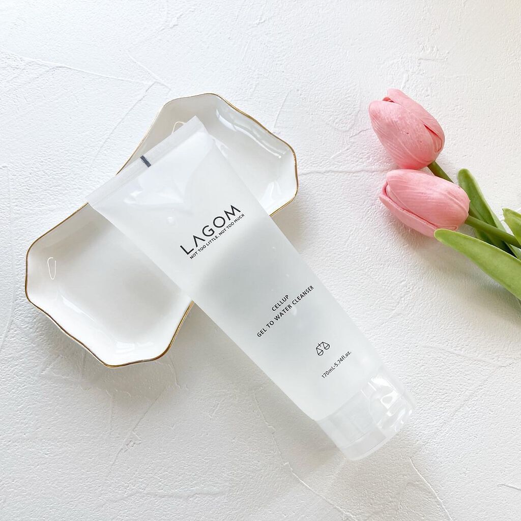 ラゴム ジェルトゥウォーター クレンザー(朝用洗顔)/LAGOM /その他洗顔料を使ったクチコミ（2枚目）