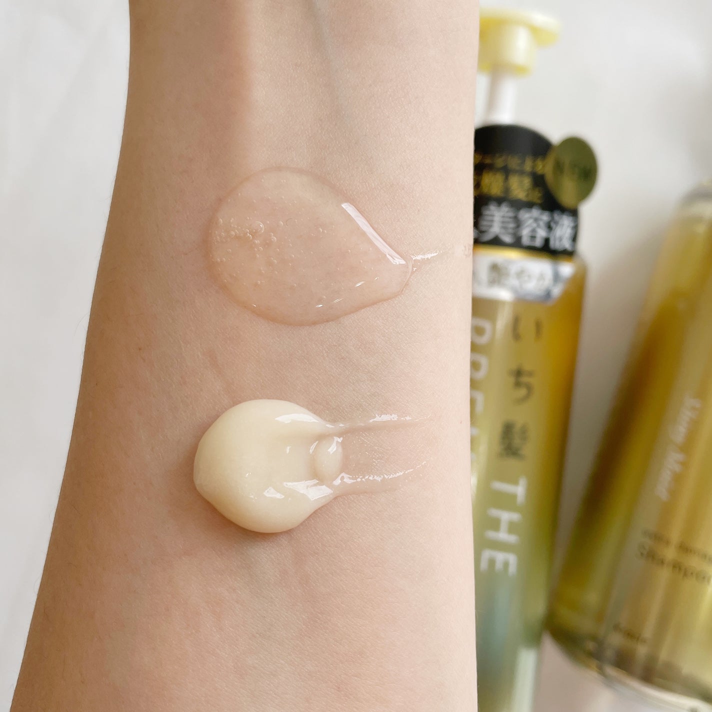 THE PREMIUM エクストラダメージケアシャンプー/トリートメント(シャイニーモイスト)/いち髪/市販シャンプーを使ったクチコミ(4枚目)