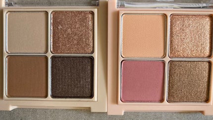 フォーリング イン アイシャドウ パレット/Peach C/アイシャドウパレットを使ったクチコミ(4枚目)