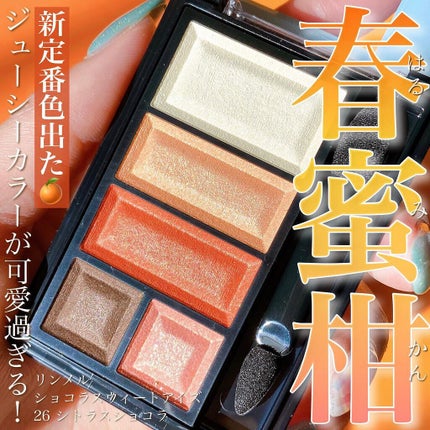 ショコラスウィート アイズ 026/リンメル ロンドン/アイシャドウパレットを使ったクチコミ(1枚目)