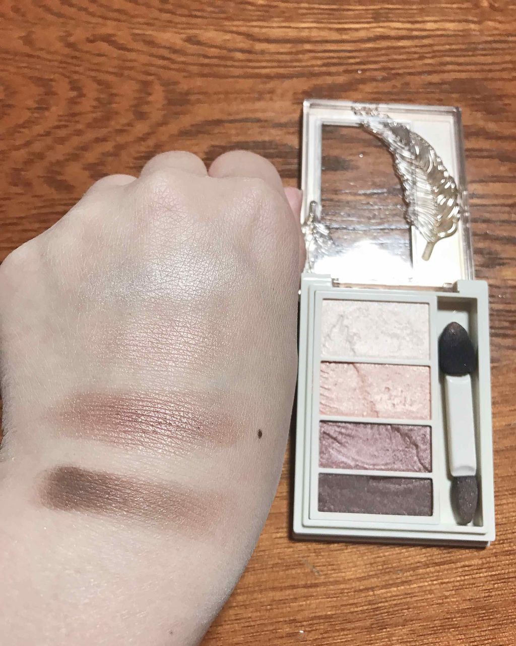 リシェ マイヌーディ アイズ/Visée/アイシャドウパレットを使ったクチコミ（2枚目）