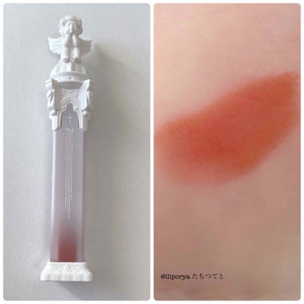 リトルエンジェルフェザーマットリップ/FlowerKnows/口紅を使ったクチコミ(5枚目)