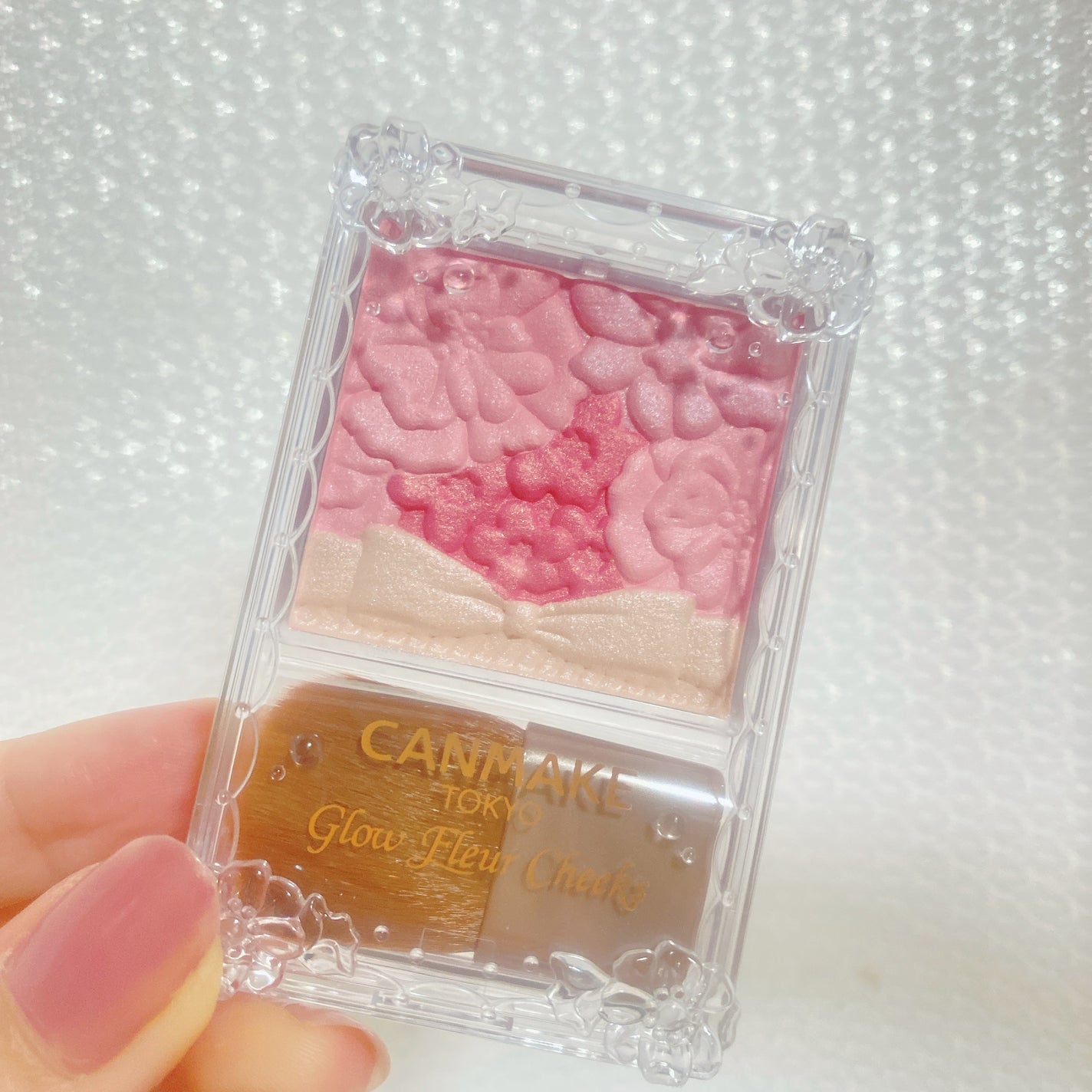 グロウフルールチークス/キャンメイク/パウダーチークを使ったクチコミ(1枚目)