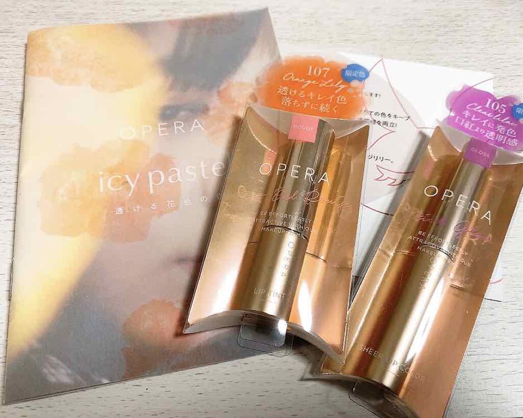 オペラ シアーリップカラー RN/OPERA/リップグロスを使ったクチコミ(1枚目)