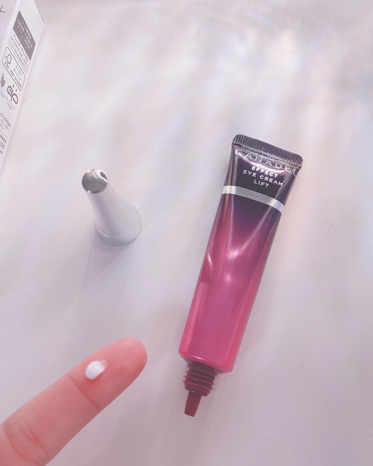 エフェクト アイクリーム リフト/CANADEL/アイケア・アイクリームを使ったクチコミ(2枚目)