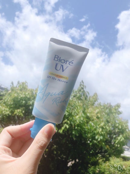 ビオレUV アクアリッチ ライトアップエッセンス/ビオレ/日焼け止めクリームを使ったクチコミ(1枚目)