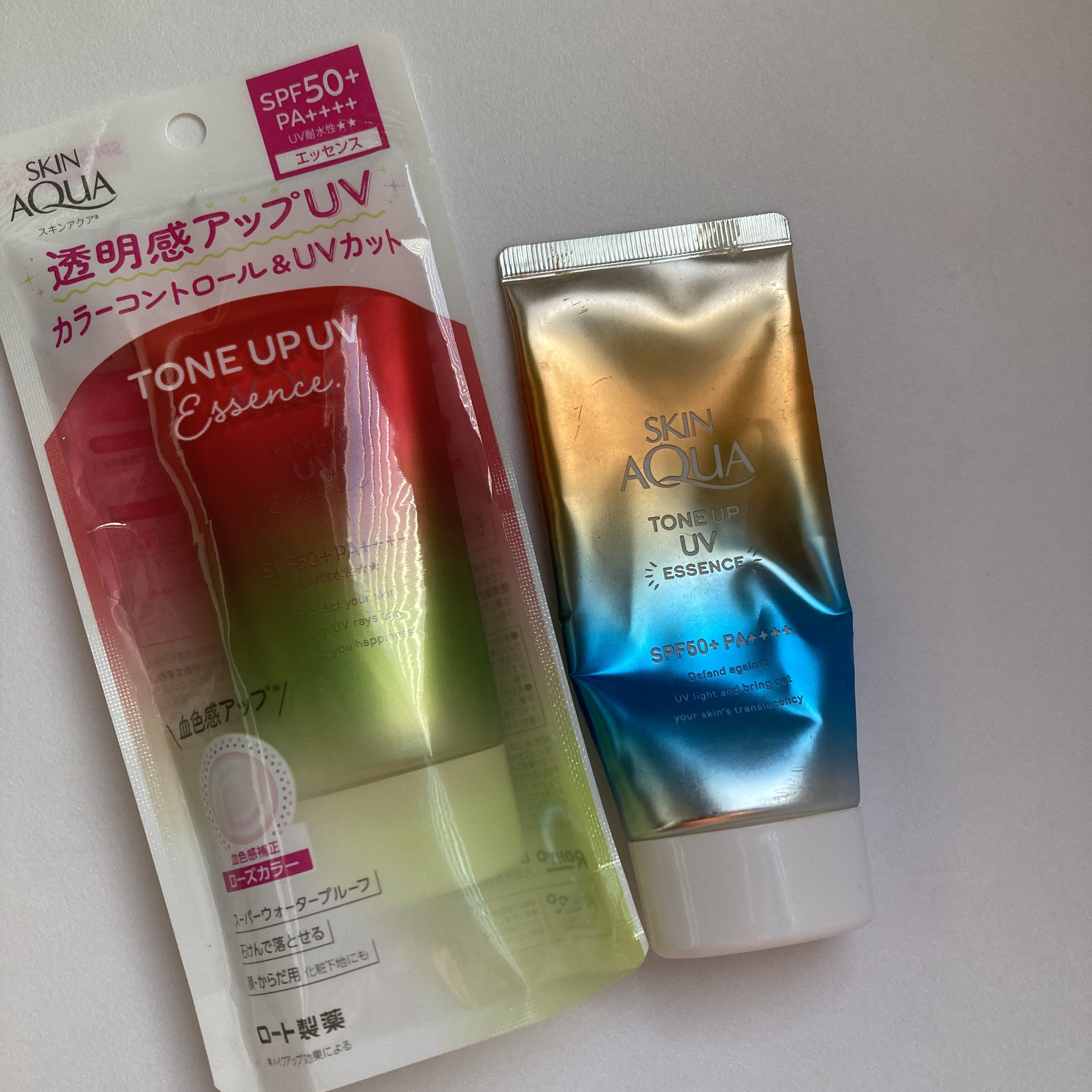 スキンアクア トーンアップUVエッセンス/スキンアクア/日焼け止めクリームを使ったクチコミ（1枚目）