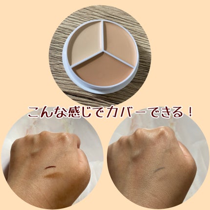 カバーアッププロコンシーラー/TFIT/パレットコンシーラーを使ったクチコミ(3枚目)