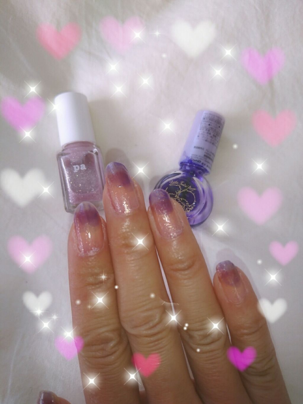 サンリオネイル/DAISO/マニキュアを使ったクチコミ(1枚目)