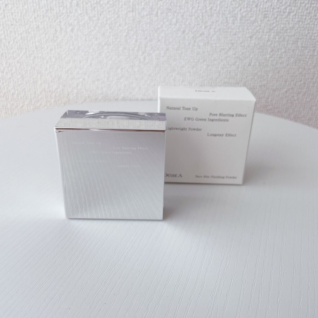 フェイス ブラー フィニッシング パウダー/Dear.A/ルースパウダーを使ったクチコミ（1枚目）