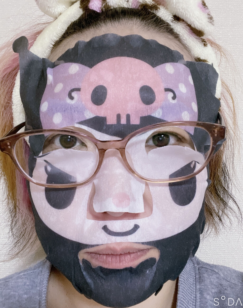 クロミ フェイシャルパック/サンリオ/シートマスク・パックを使ったクチコミ（3枚目）