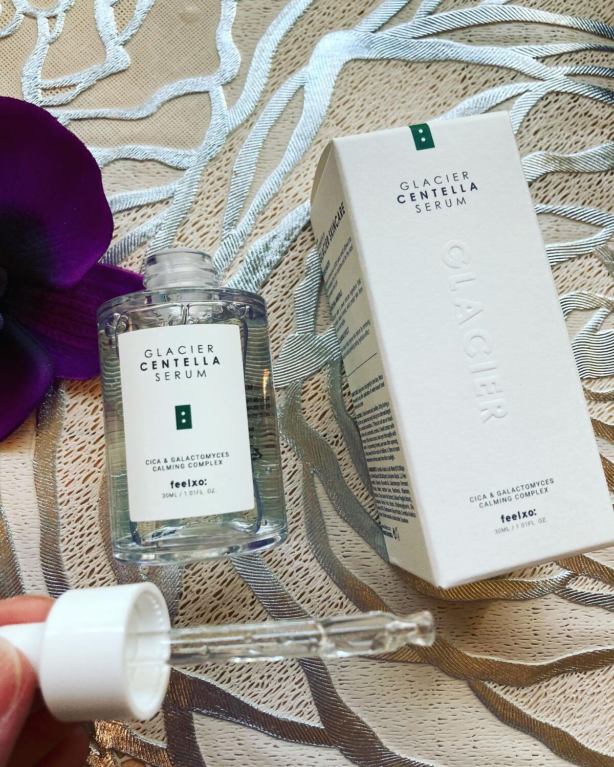 GLACIER CENTELLA SERUM /feelxo/美容液を使ったクチコミ(6枚目)