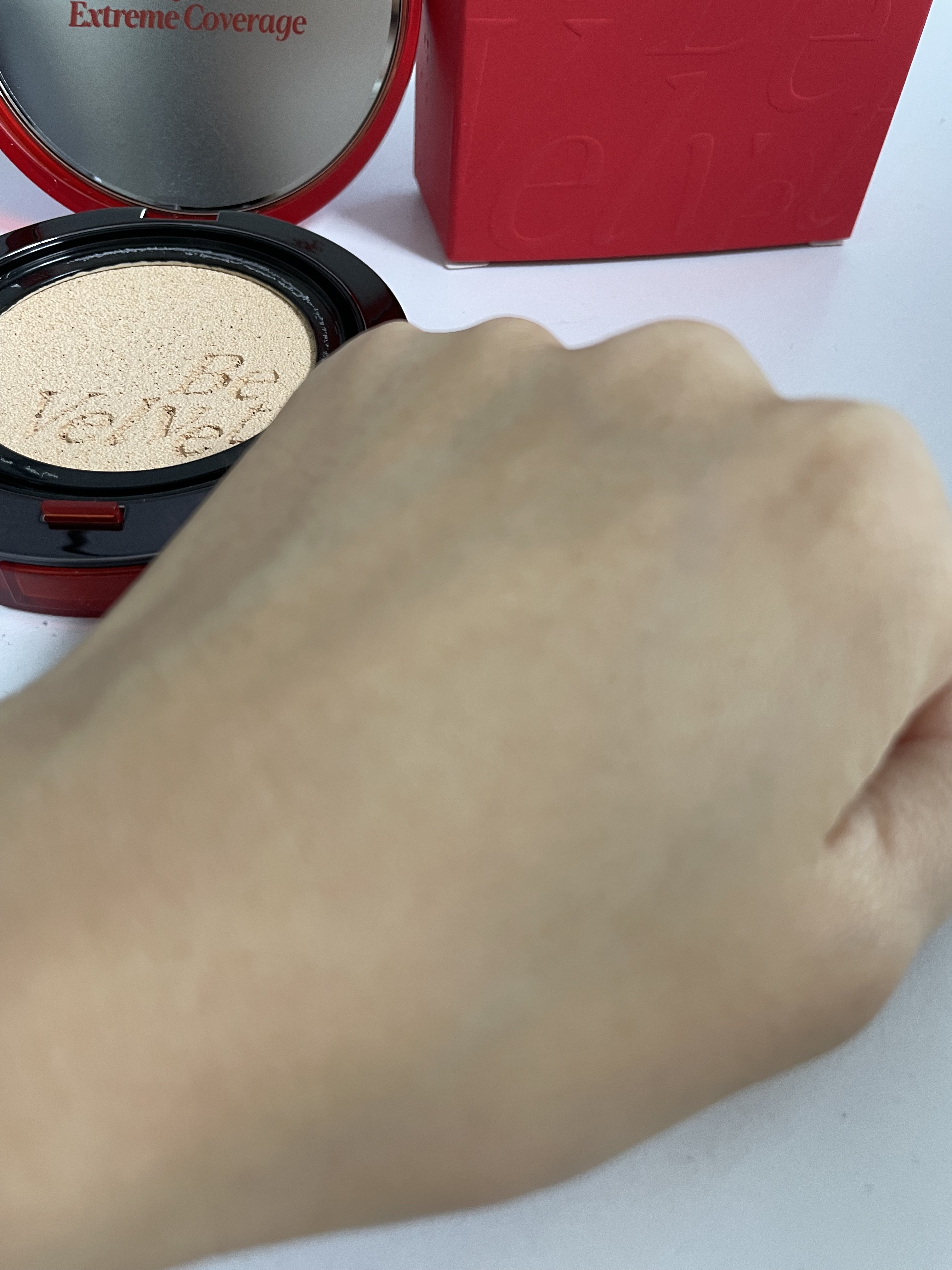 ビーベルベットカバークッション/espoir/クッションファンデーションを使ったクチコミ（2枚目）