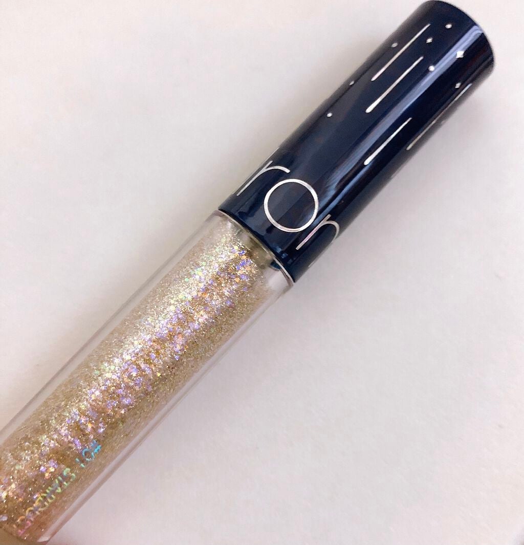 リキッド グリッター シャドウ/rom&nd/グリッターを使ったクチコミ(1枚目)