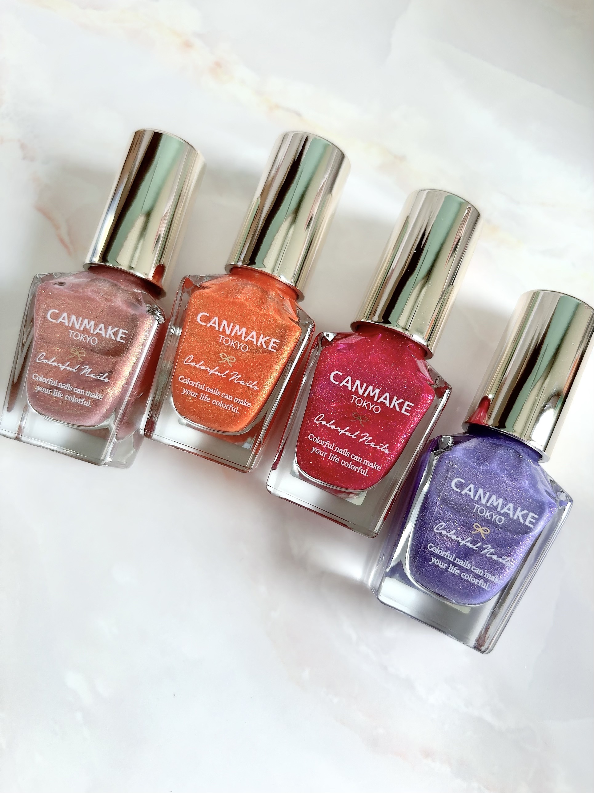 カラフルネイルズ/キャンメイク/マニキュアを使ったクチコミ（3枚目）