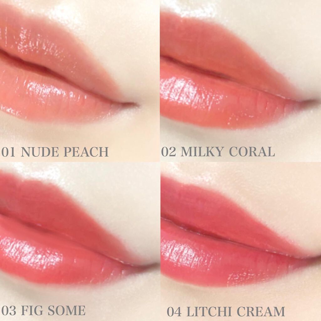 ヌードグロスティント/dasique/リップティントを使ったクチコミ（3枚目）