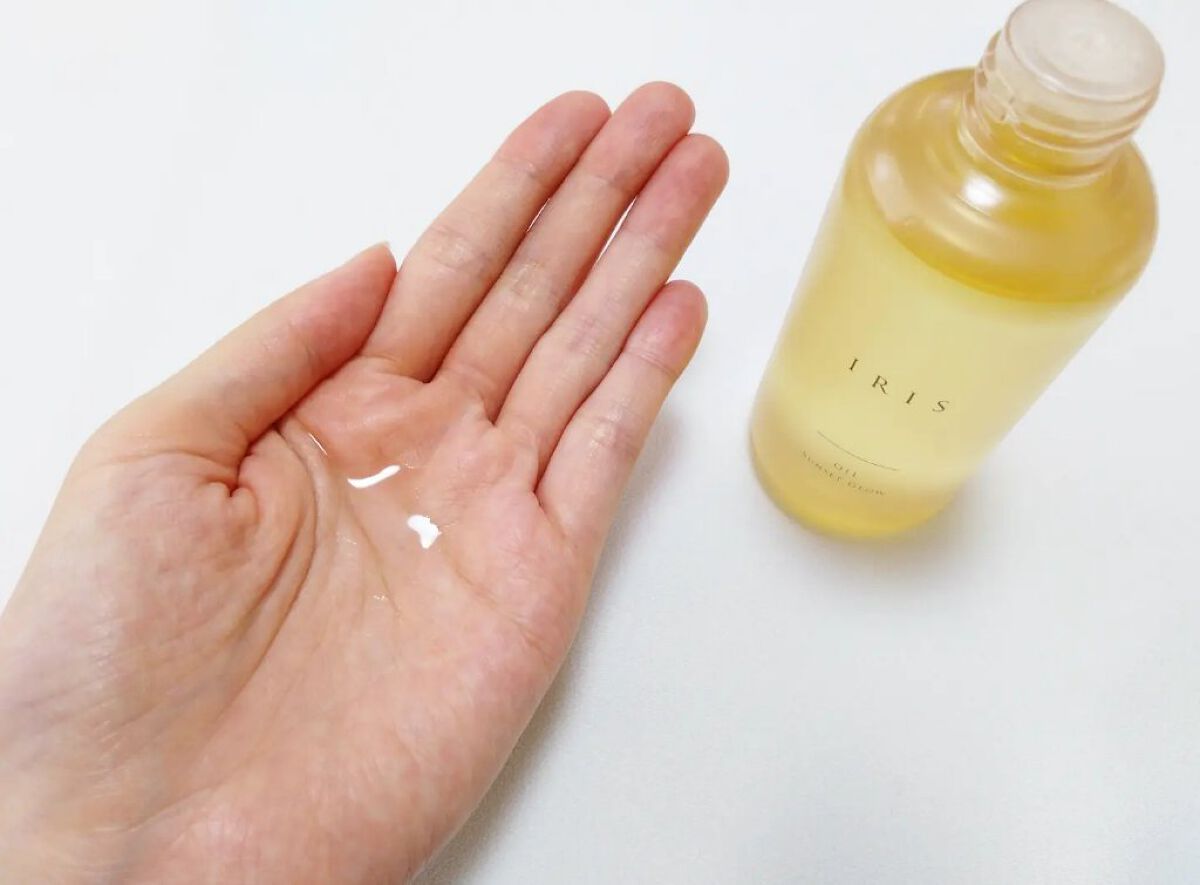 イーリス ヘアオイル サンセットグロウ/IRIS/その他スタイリングを使ったクチコミ（2枚目）