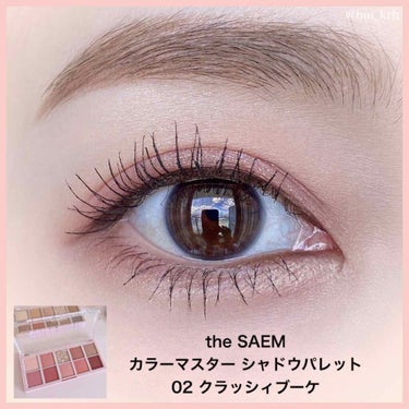 カラー マスター シャドウ パレット /the SAEM/アイシャドウパレットを使ったクチコミ（1枚目）