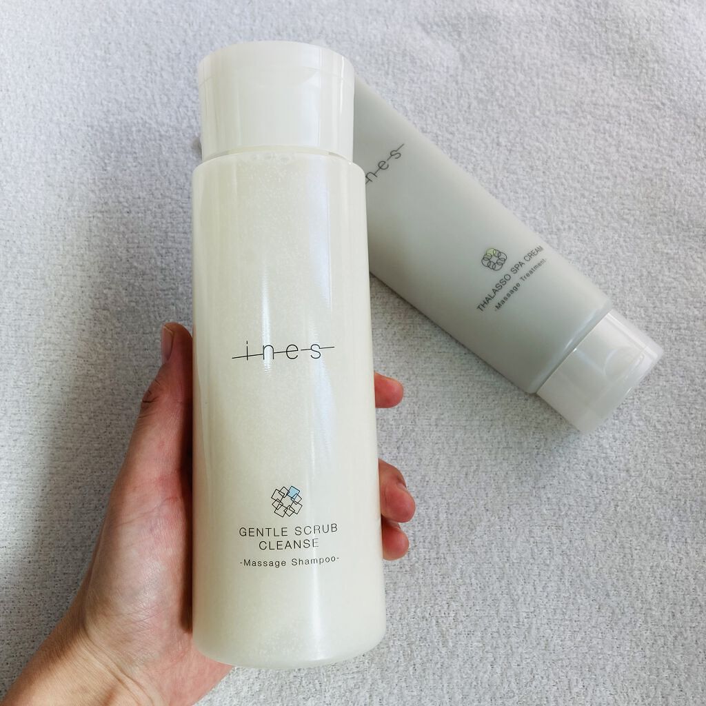 ジェントル スクラブ クレンズ/ines/市販シャンプーを使ったクチコミ（1枚目）
