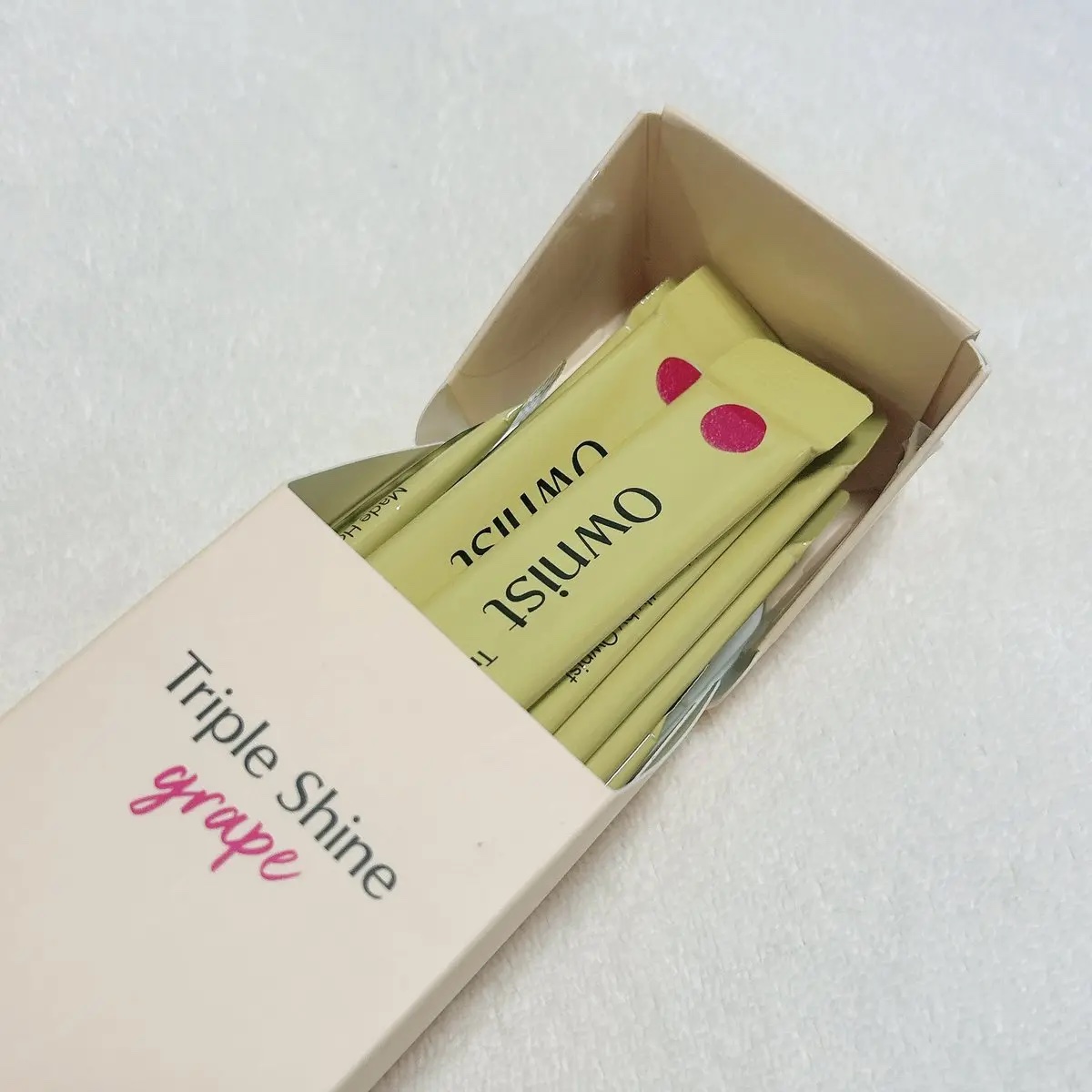 トリプルシャイン グレープ/Ownist/美容サプリメントを使ったクチコミ（2枚目）