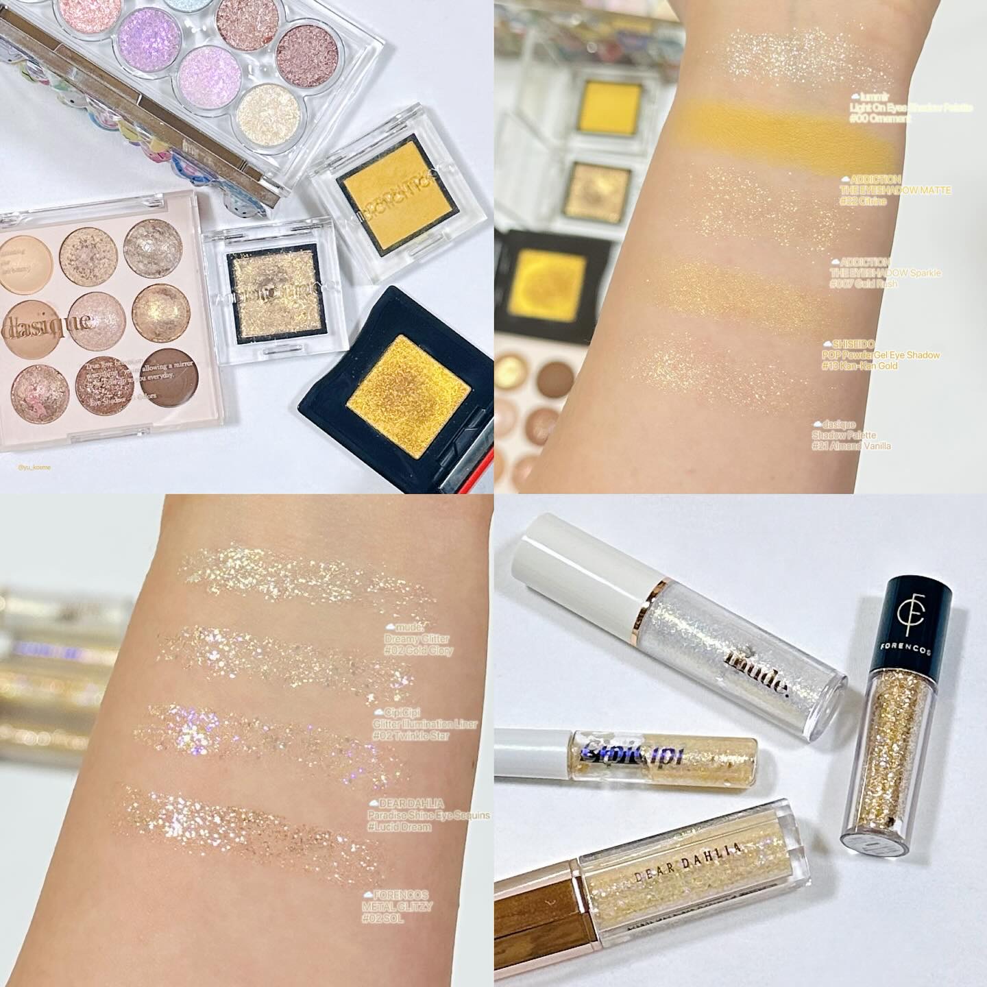 グリッター イルミネーションライナー R/CipiCipi/リキッドアイライナーを使ったクチコミ（3枚目）