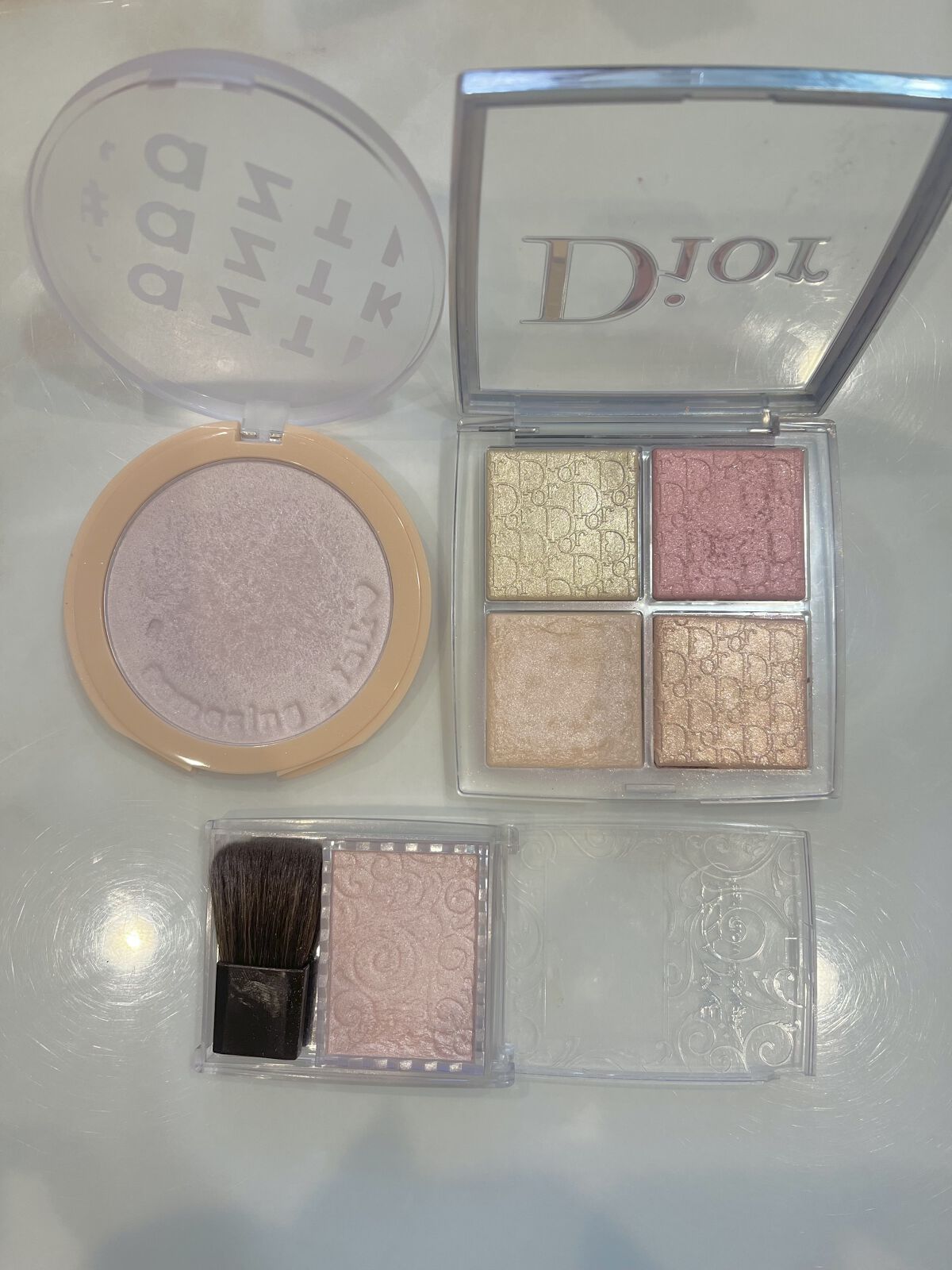 フィルタービューティパウダー 02 アイリスパープル/aZTK/プレストパウダーを使ったクチコミ（1枚目）