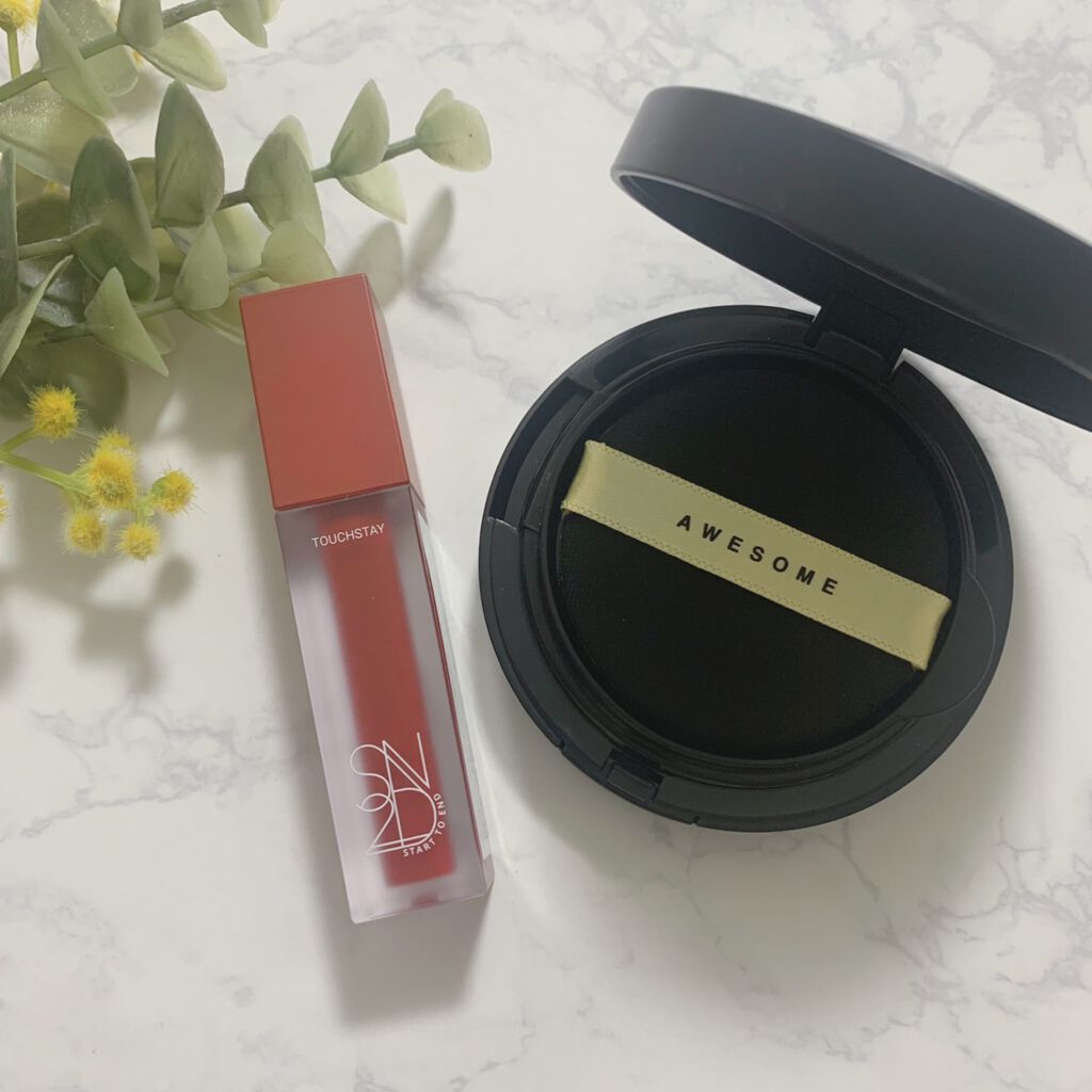 タッチクッション/S2ND/クッションファンデーションを使ったクチコミ（1枚目）