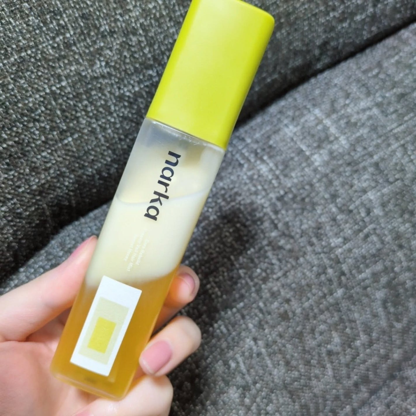 クリーミーベールヘアミスト サンセットハニー/narka/ヘアミストを使ったクチコミ(5枚目)