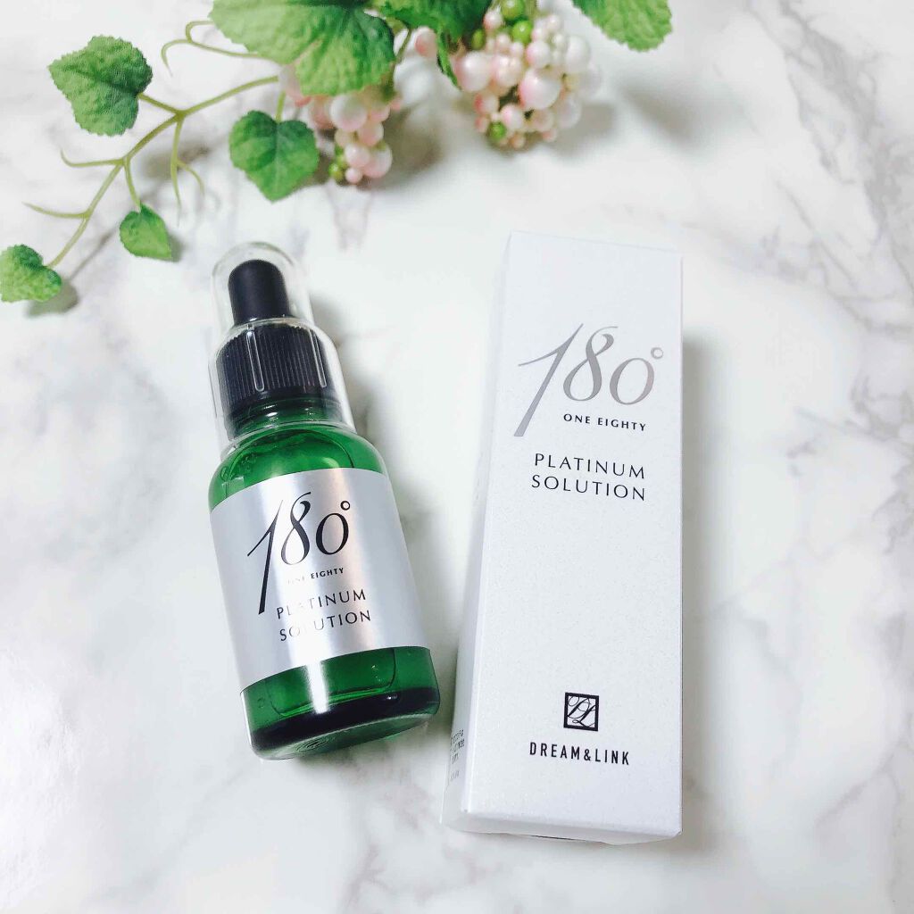 プラチナクリーム/180°(ワンエイティ)/フェイスクリームを使ったクチコミ(3枚目)