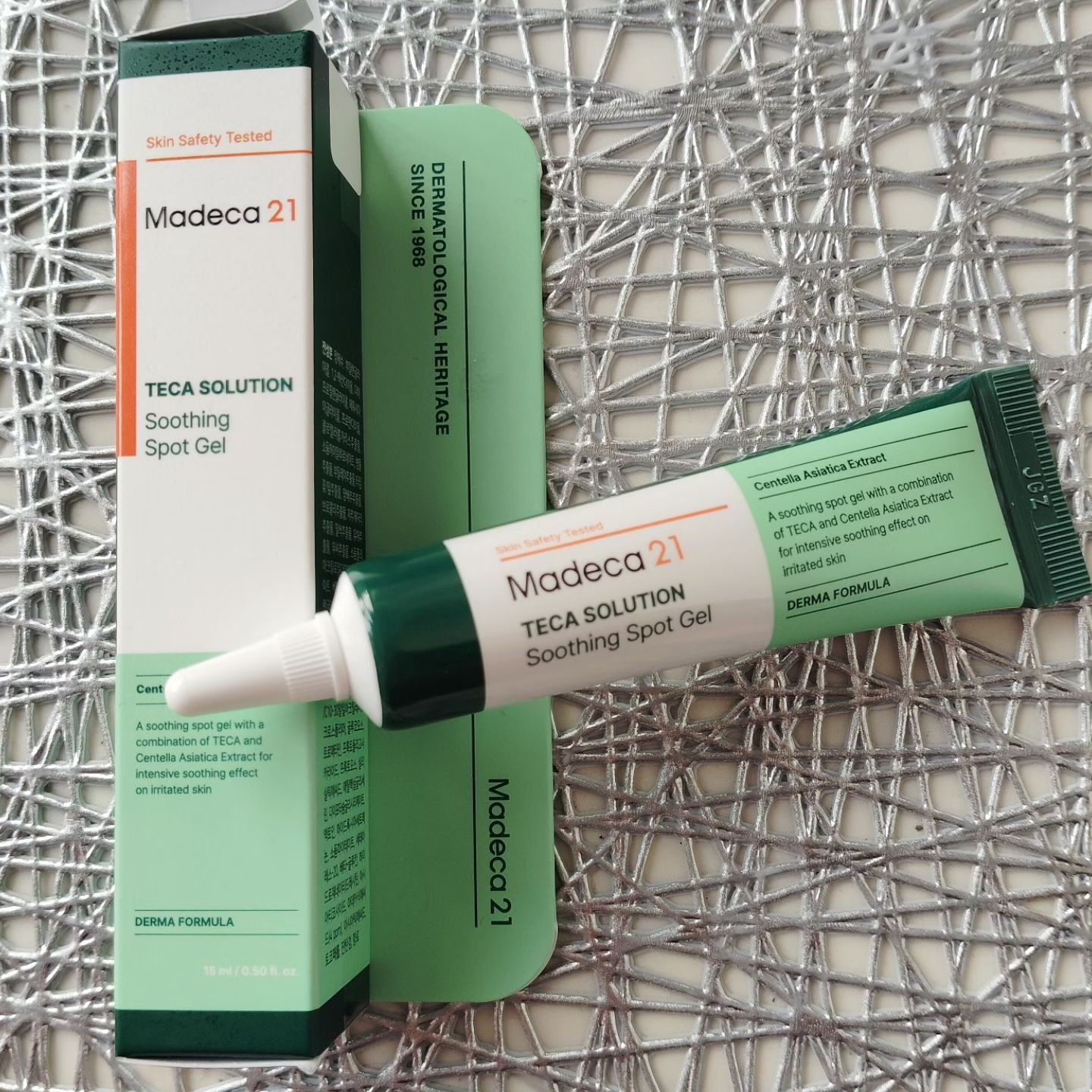 テカソルーションスージングジェル/Madeca21/フェイスクリームを使ったクチコミ（1枚目）