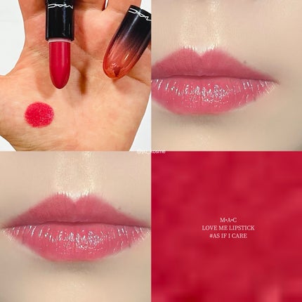 ラブ ミー リップスティック  アズ イフ アイ ケア/M・A・C/口紅の画像
