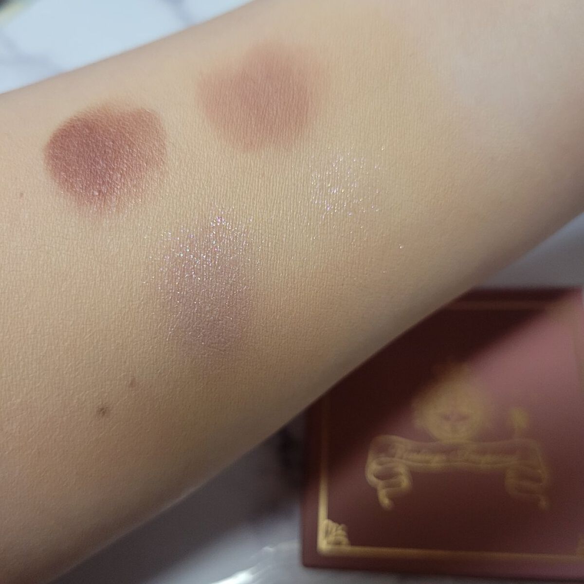 シャドーフラッシュ  PK753 モーヴベージュ（雨のちスキップ）/MAJOLICA MAJORCA/アイシャドウパレットを使ったクチコミ（1枚目）