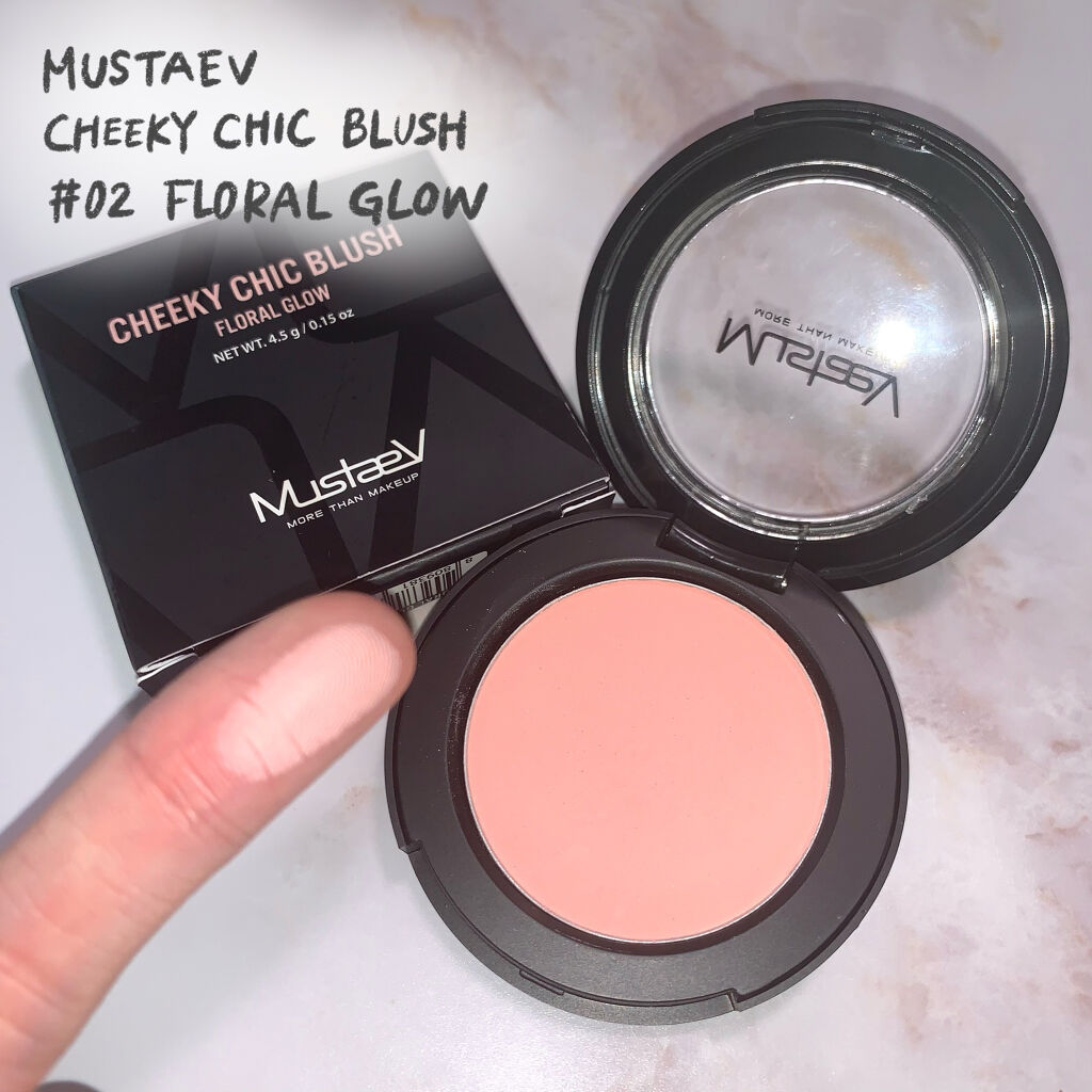 CHEEKY CHIC BLUSH/MustaeV/パウダーチークを使ったクチコミ（2枚目）