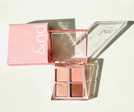 アンドバイロムアンド メロウアイパレット/&nd by rom&nd/アイシャドウパレットを使ったクチコミ(1枚目)