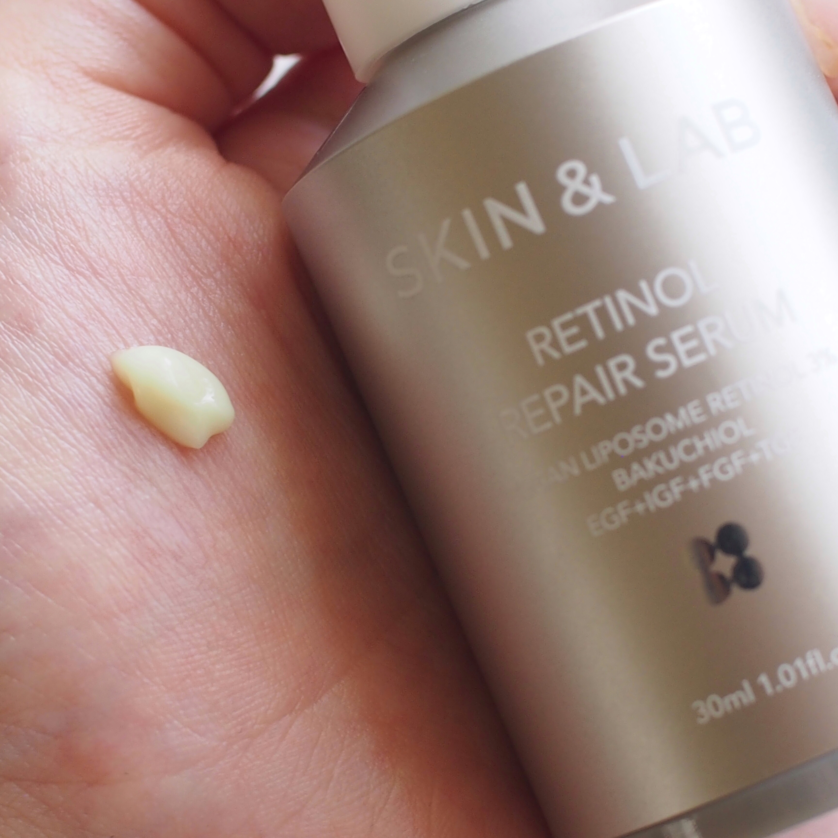 ヴィーガンリポソームレチノールセラム/SKIN&LAB/美容液を使ったクチコミ（2枚目）