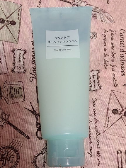 クリアケアオールインワンジェル/無印良品/オールインワン化粧品を使ったクチコミ(1枚目)