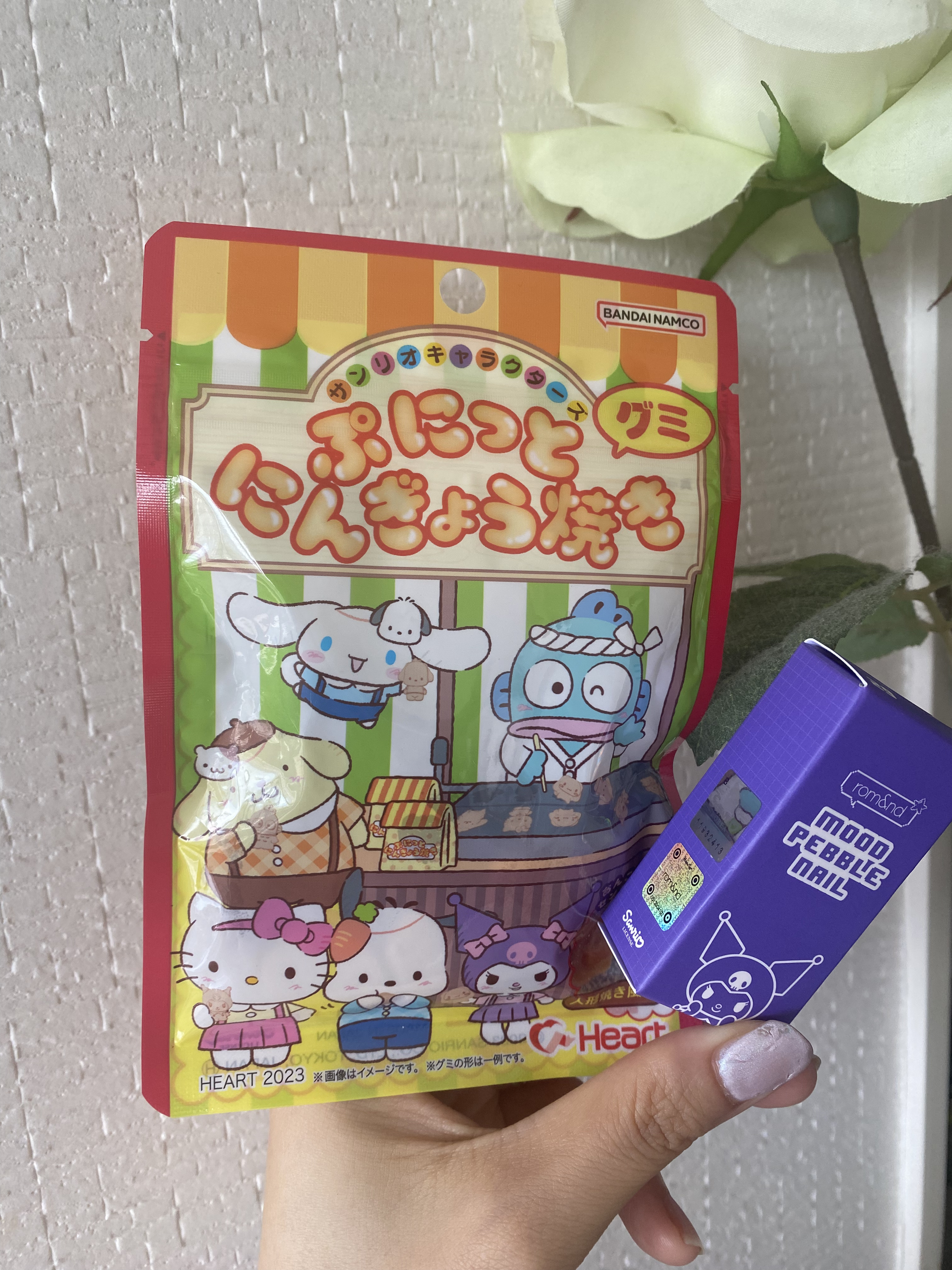 クロミムードペブルネイル 29パープルポケット/rom&nd/マニキュアを使ったクチコミ（1枚目）