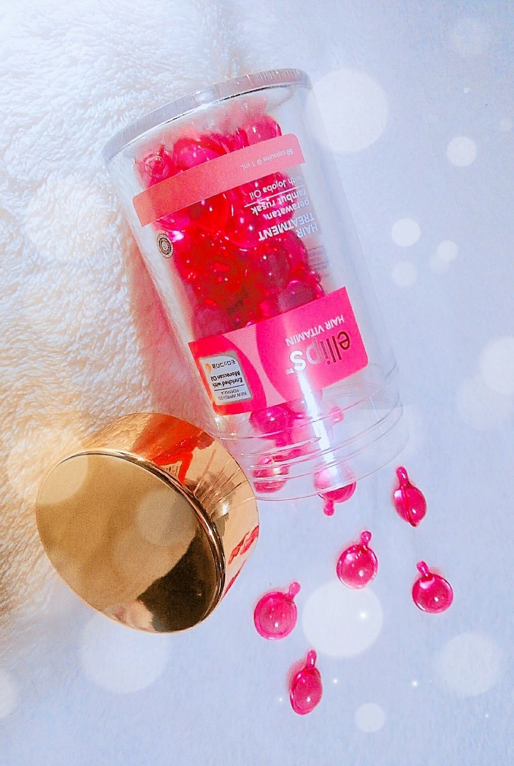 ヘアーオイル【ヘアエッセンス】/ellips/ヘアオイルを使ったクチコミ(1枚目)