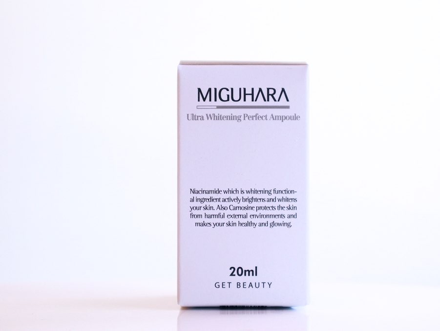 Ultra Whitening Perfect Ampoule/MIGUHARA/美容液を使ったクチコミ（2枚目）