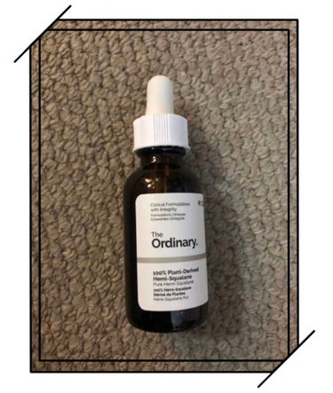 100% Plant-Derived Hemi-Squalane/The Ordinary/フェイスオイルを使ったクチコミ（1枚目）