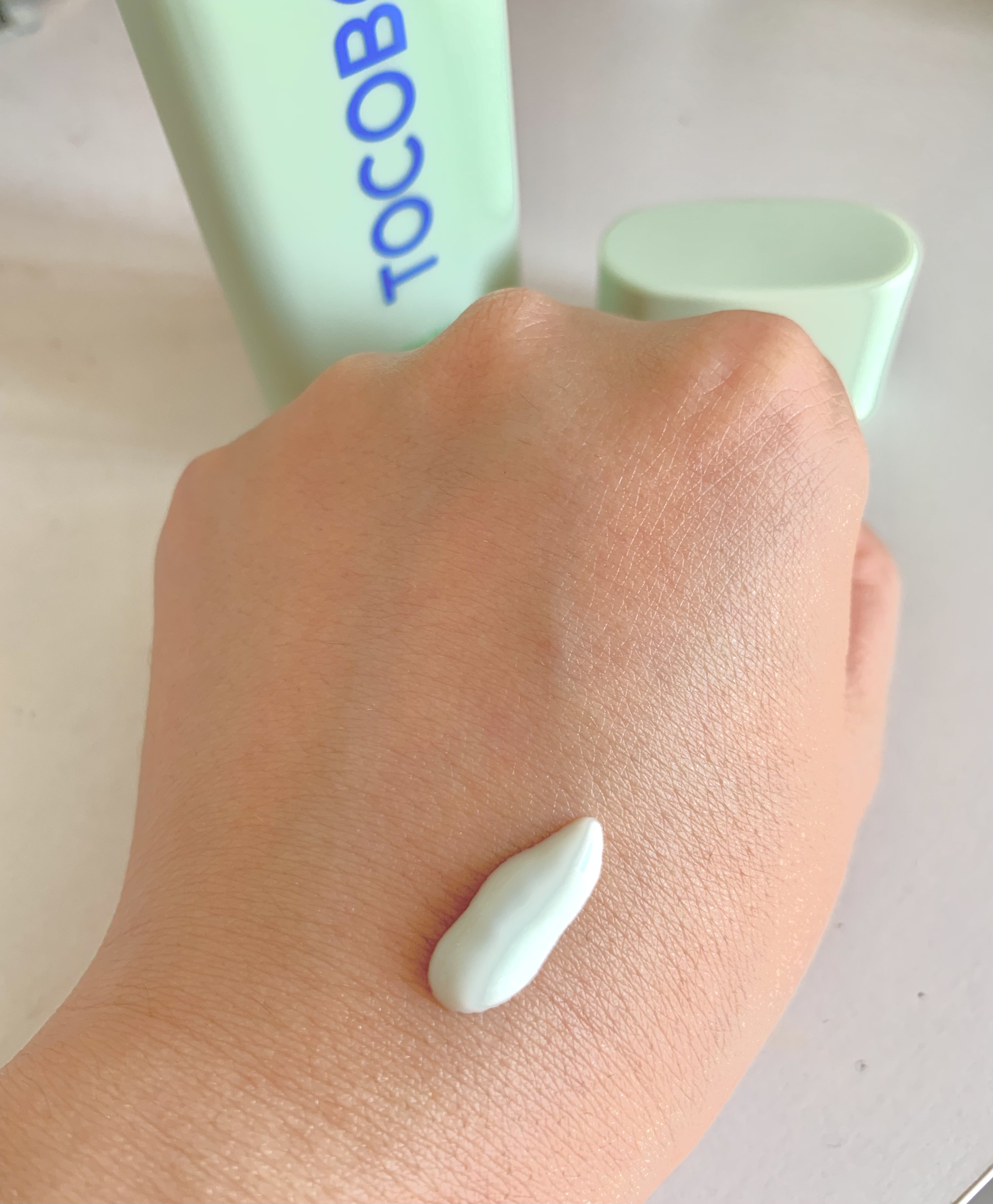 シカカーミングサンセラム/TOCOBO/日焼け止めクリームを使ったクチコミ（3枚目）