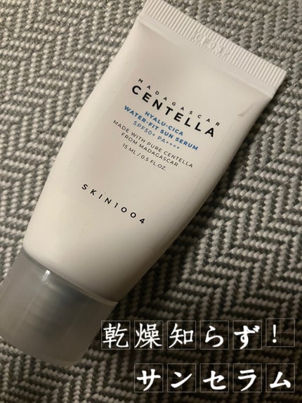 ヒアルーシカ ウォーターフィット サンセラム/SKIN1004/日焼け止めローションを使ったクチコミ(1枚目)