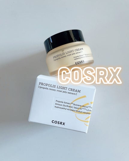 フルフィットプロポリスライトクリーム/COSRX/フェイスクリームを使ったクチコミ(1枚目)