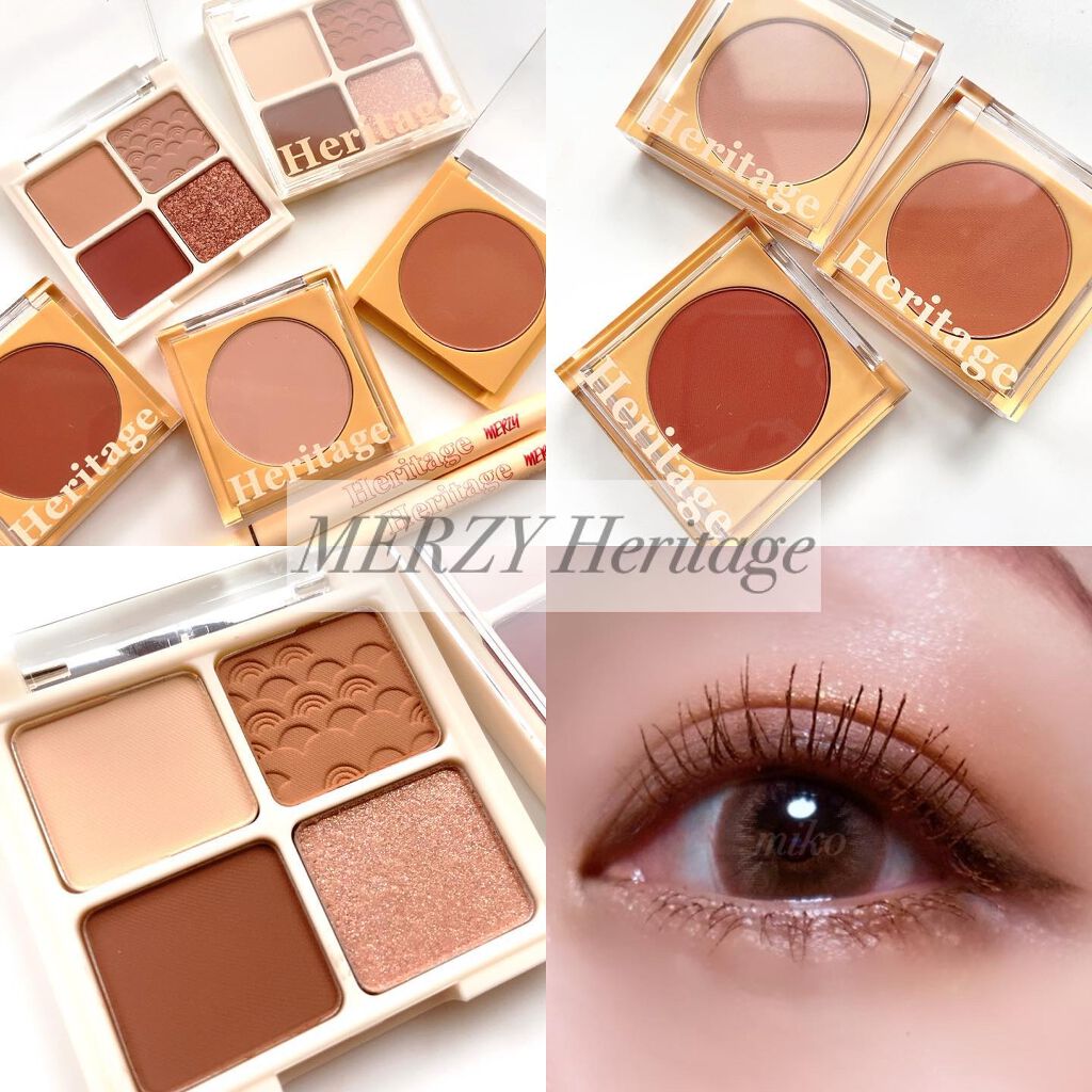 ザ ヘリテージ シャドウパレット/MERZY/アイシャドウパレットを使ったクチコミ(1枚目)