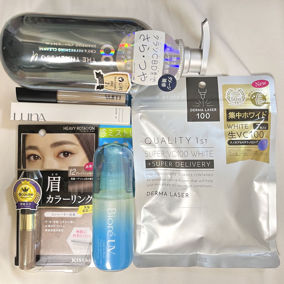 カラーリングアイブロウ/ヘビーローテーション/眉マスカラを使ったクチコミ（1枚目）