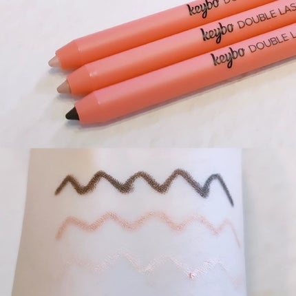 ダブルラスティングジェルライナー/keybo/ジェルアイライナーを使ったクチコミ(1枚目)