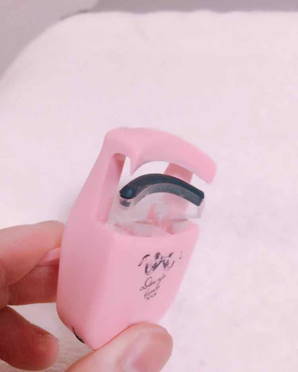 PCアイラッシュカーラー ピンク/貝印/ビューラーを使ったクチコミ（3枚目）