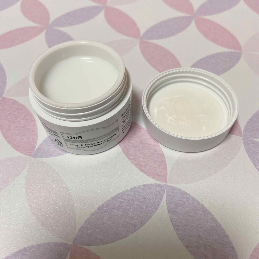 フレッシュリージュースドビタミンEマスク(90g)/Klairs/フェイスクリームを使ったクチコミ(2枚目)